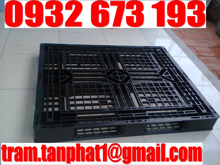 Pallet nhựa kích thước 1100 x 1100 x 120 mm